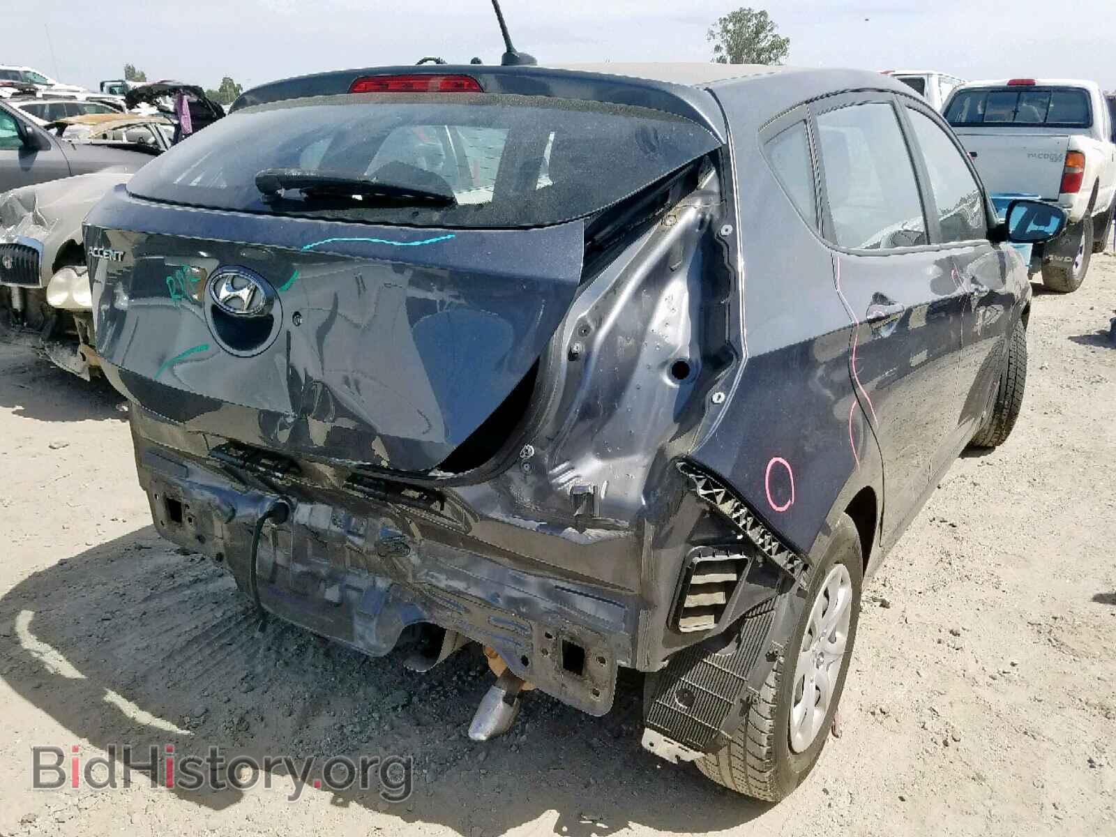 2013 HYUNDAI ACCENT - VIN: KMHCT5AE0DU066053 - Фото 4