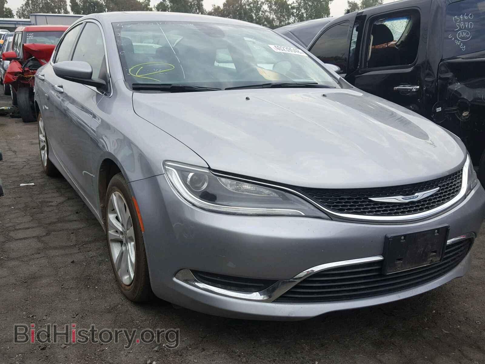 Фотография 1C3CCCAB8FN732110 - CHRYSLER 200 2015