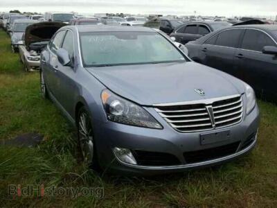 2014 Hyundai EQUUS, gray — VIN KMHGH4JH9EU080414, Copart