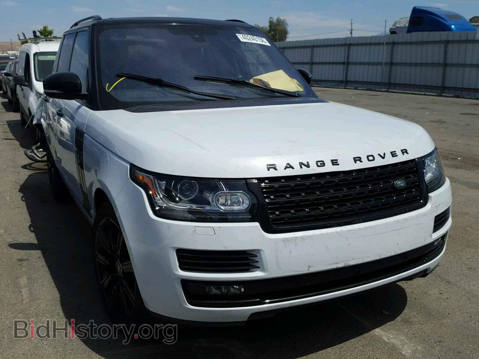 Фотография SALGS2KF4GA251669 - LAND ROVER RANGEROVER 2016