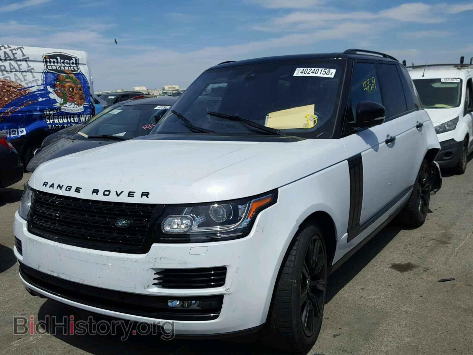2016 LAND ROVER RANGEROVER - VIN: SALGS2KF4GA251669 - Фото 2