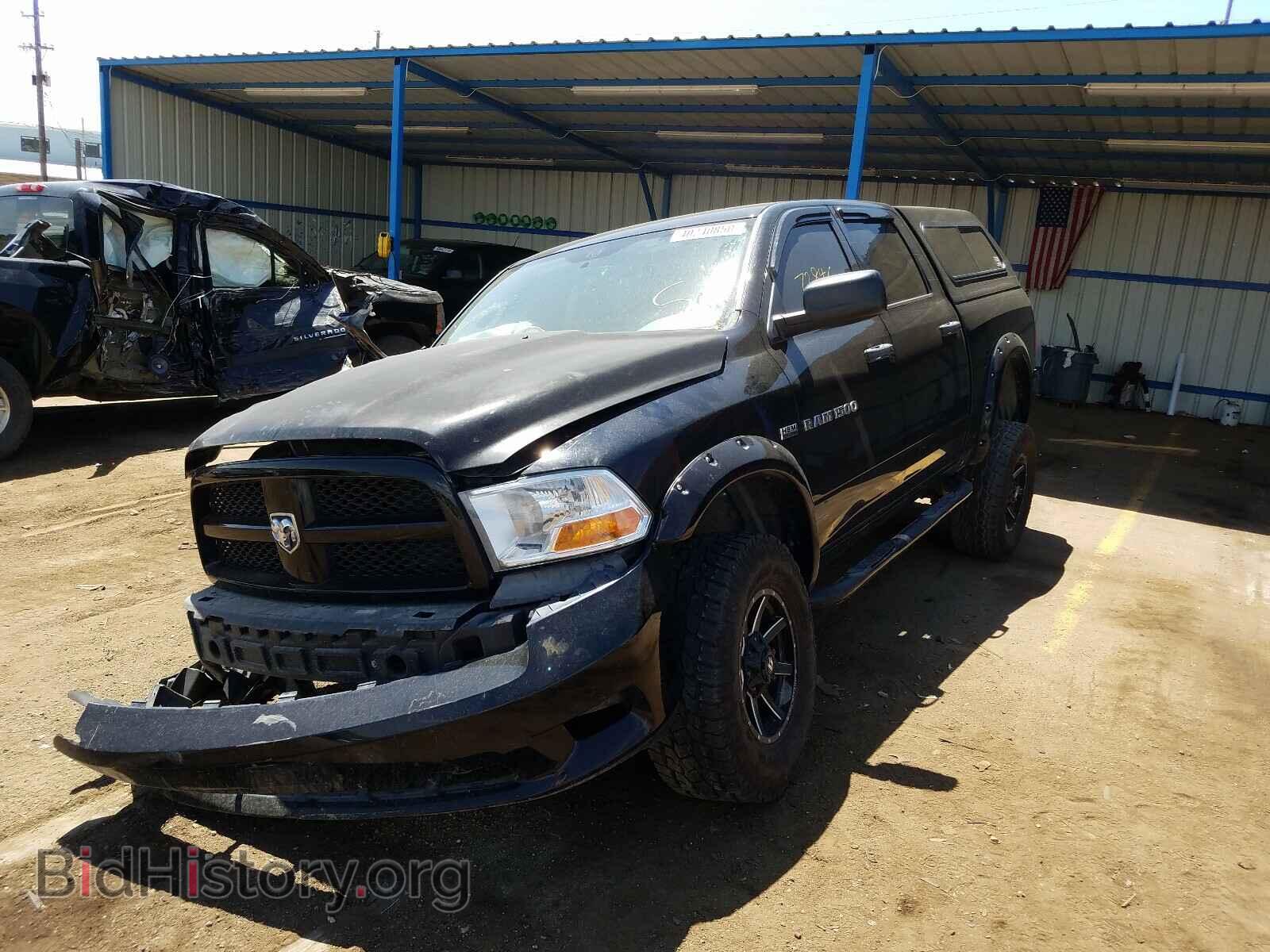 2012 DODGE RAM 1500 - VIN: 1C6RD7KT0CS142067 - Фото 2