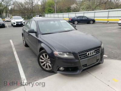 2012 Audi A4 A4 Premium, black — VIN WAUBFAFLXCN005614, Copart