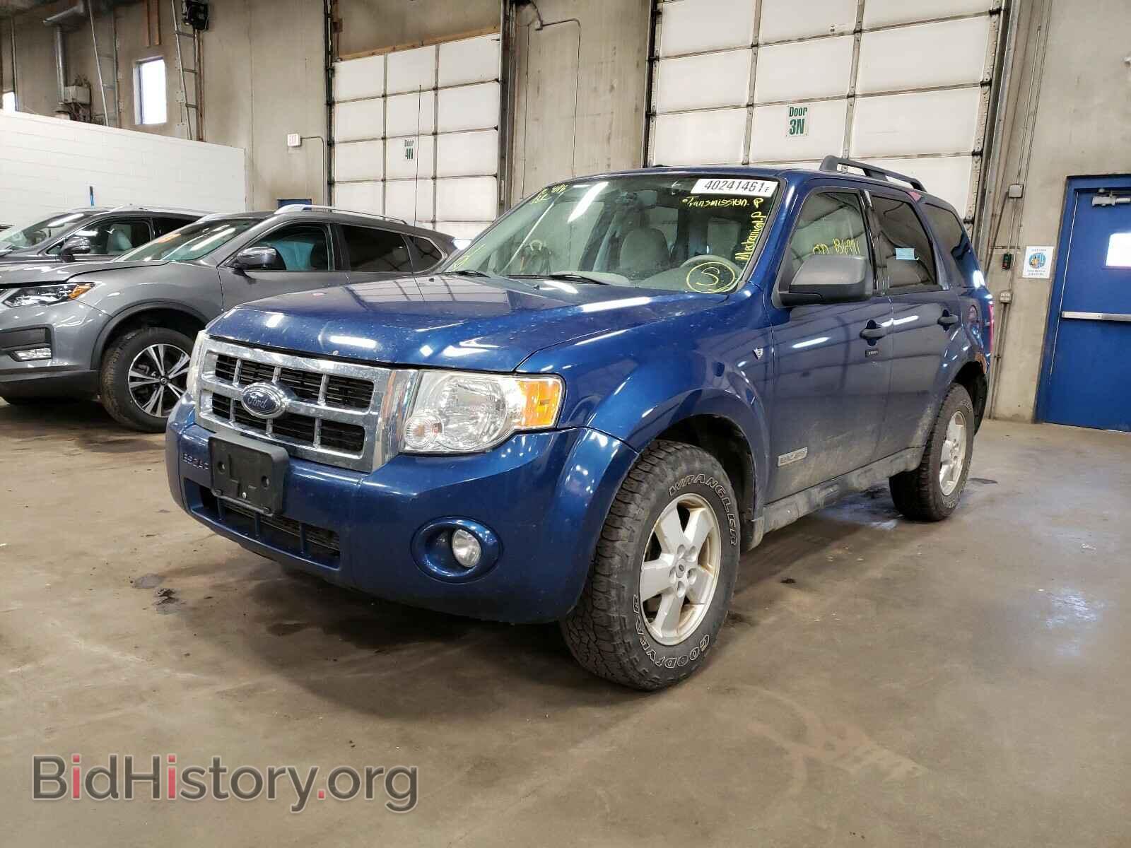 2008 FORD ESCAPE - VIN: 1FMCU93178KA21501 - Фото 2