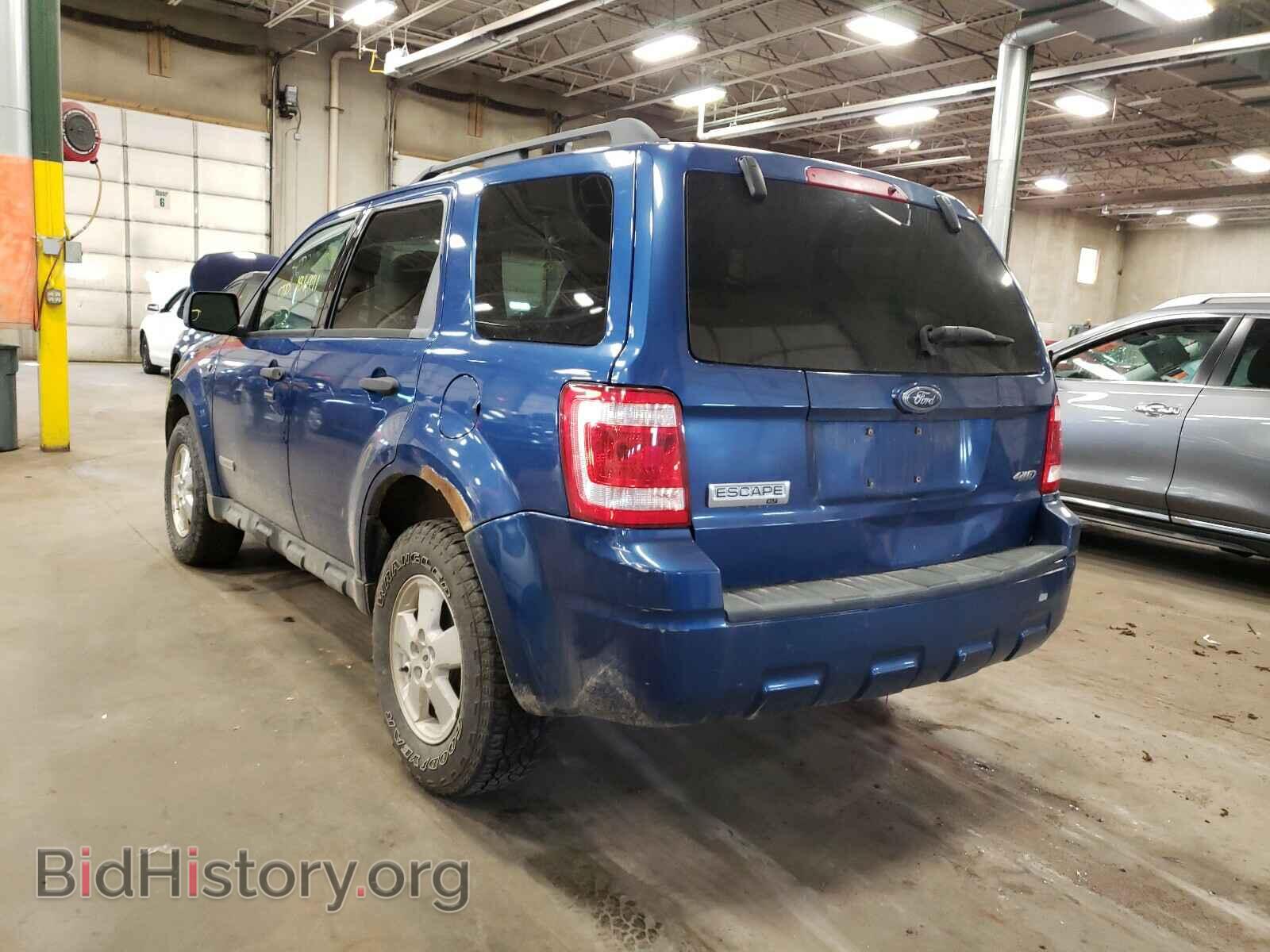 2008 FORD ESCAPE - VIN: 1FMCU93178KA21501 - Фото 3
