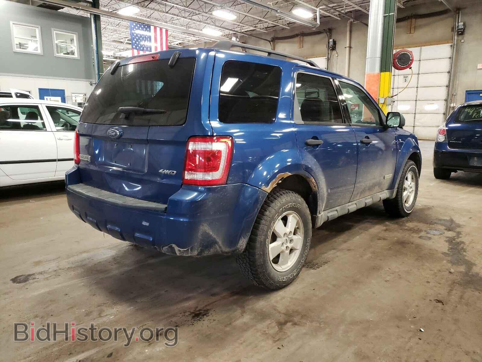2008 FORD ESCAPE - VIN: 1FMCU93178KA21501 - Фото 4