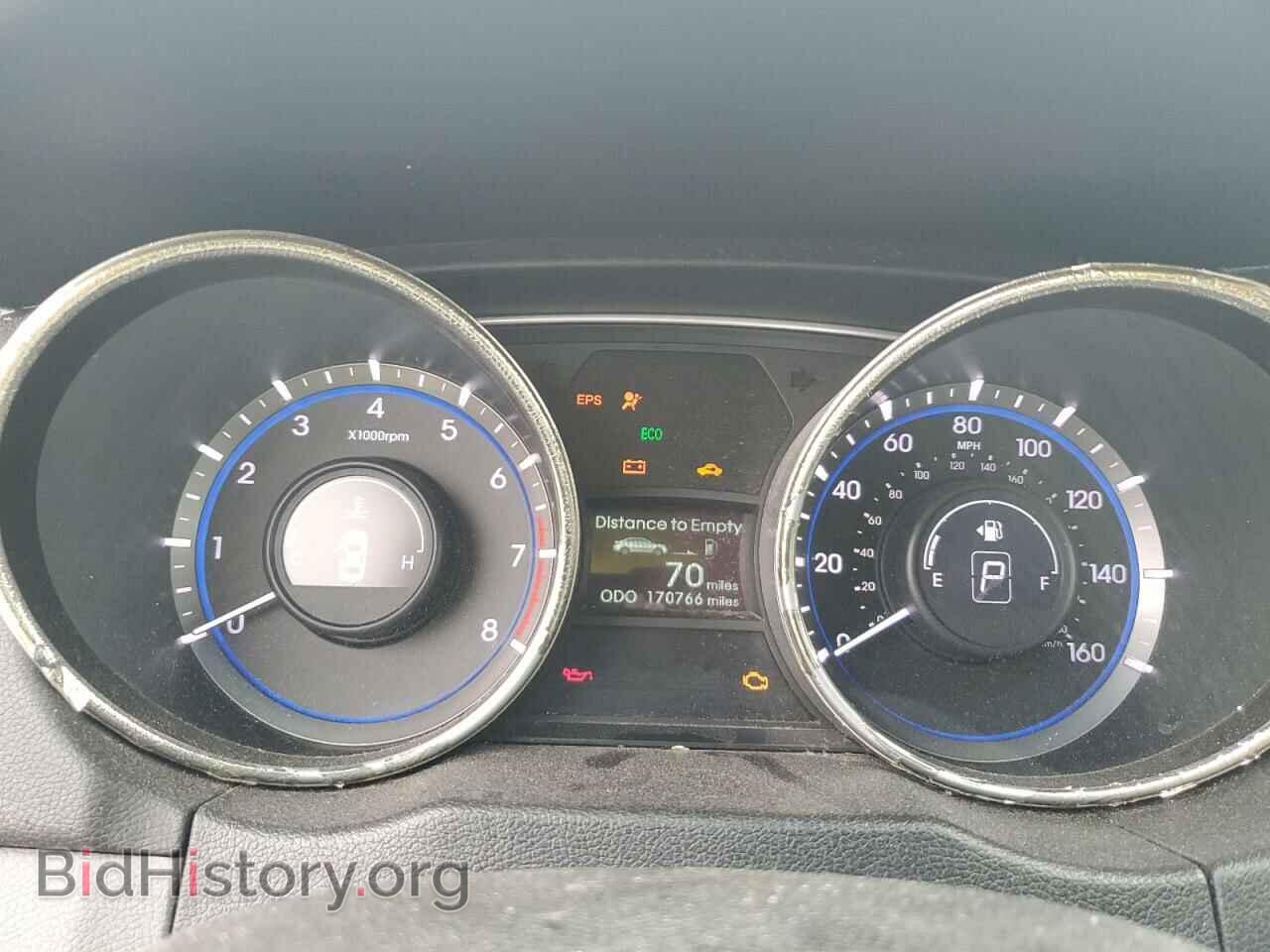 2012 HYUNDAI SONATA - VIN: 5NPEC4AC7CH480218 - Фото 9