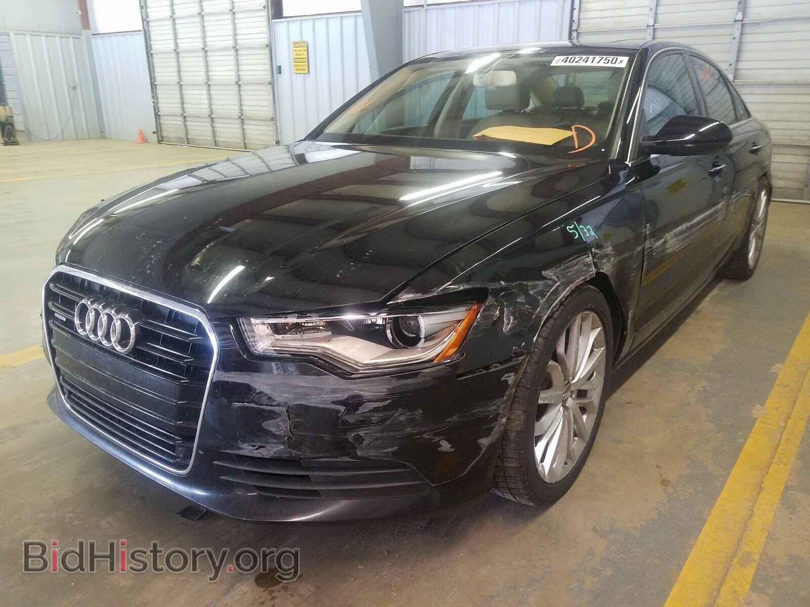 2013 AUDI A6 - VIN: WAUGFAFC5DN082480 - Фото 2