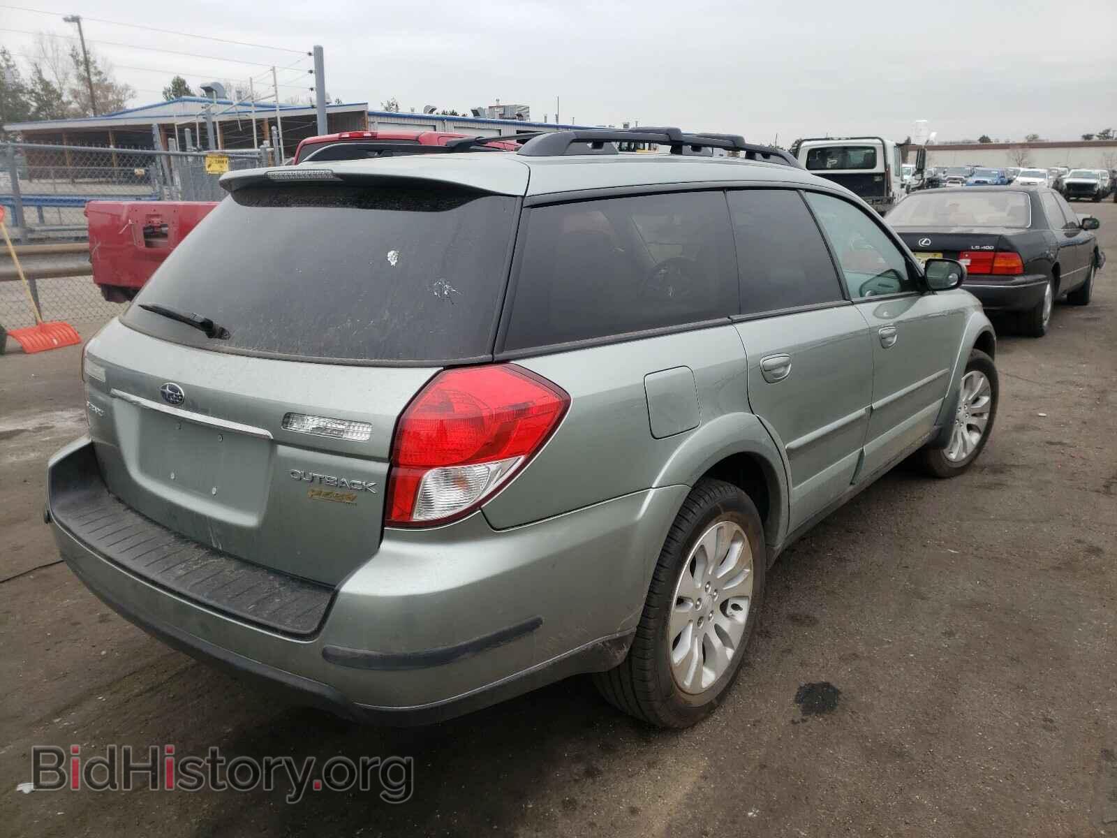 2009 SUBARU OUTBACK - VIN: 4S4BP66C197318234 - Фото 4