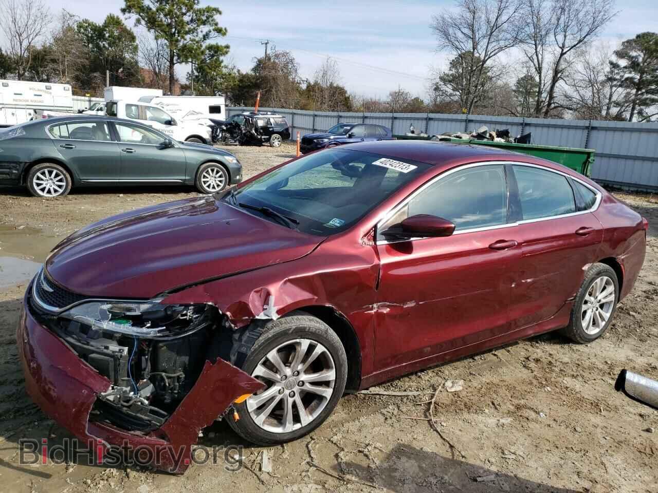 Фотография 1C3CCCAB9FN649057 - CHRYSLER 200 2015