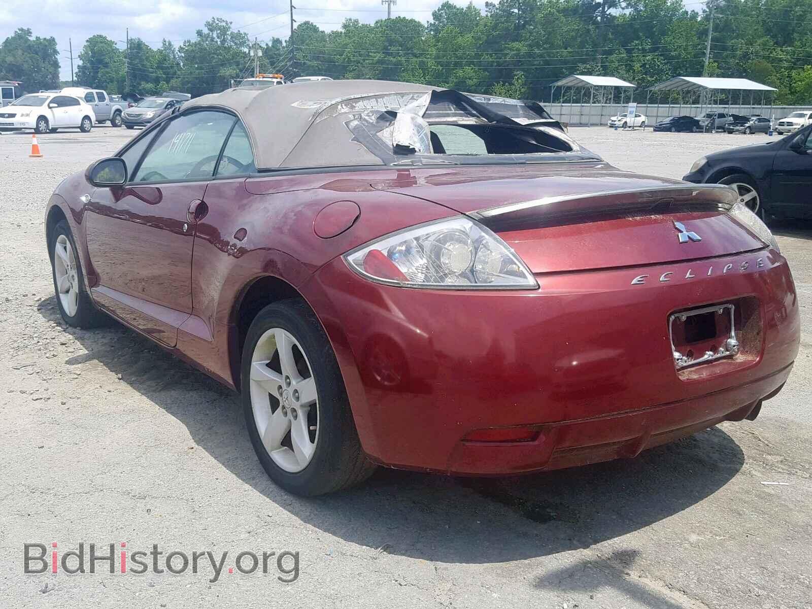 2007 MITSUBISHI ECLIPSE - VIN: 4A3AL25F17E050825 - Фото 3