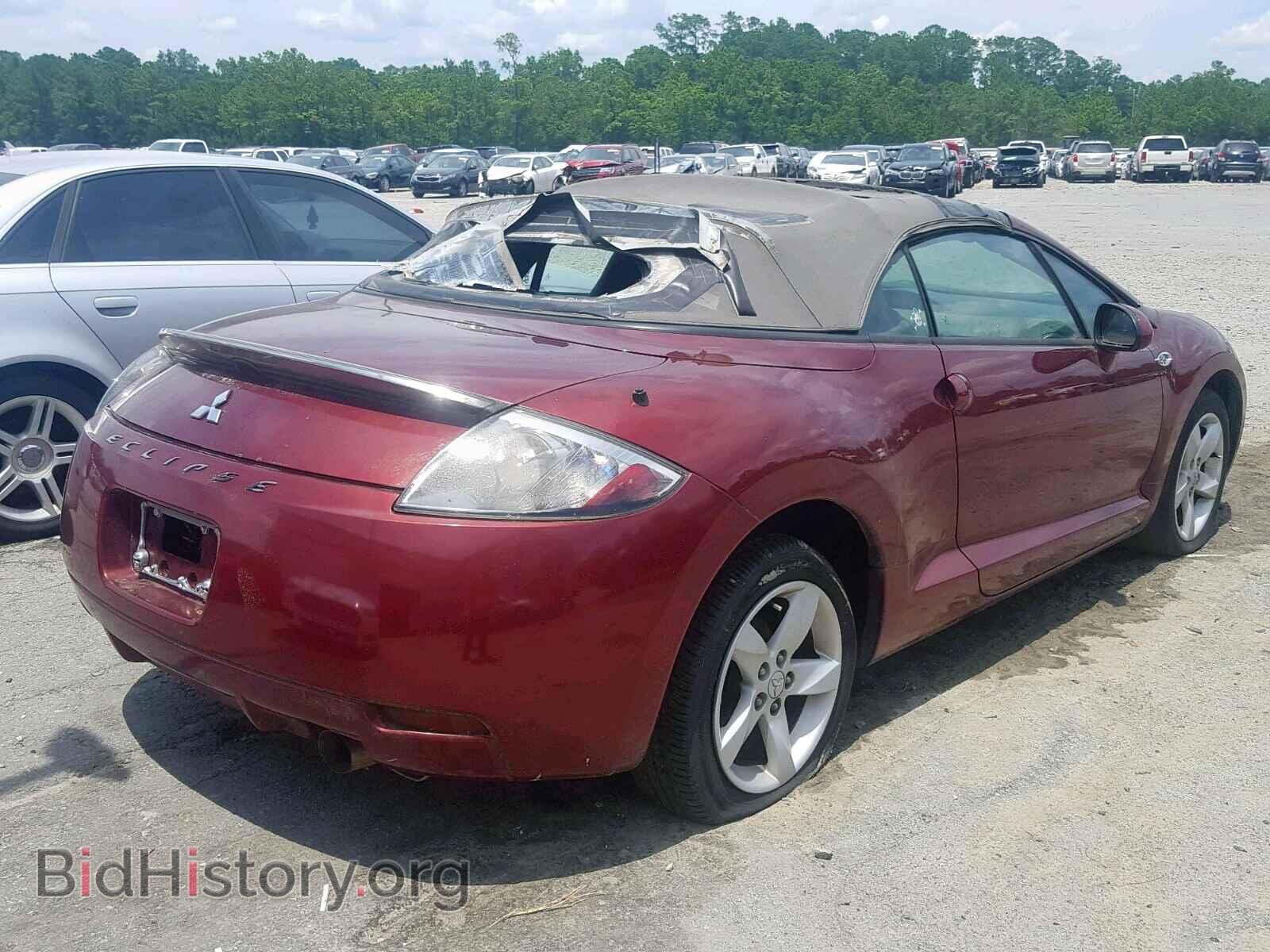 2007 MITSUBISHI ECLIPSE - VIN: 4A3AL25F17E050825 - Фото 4