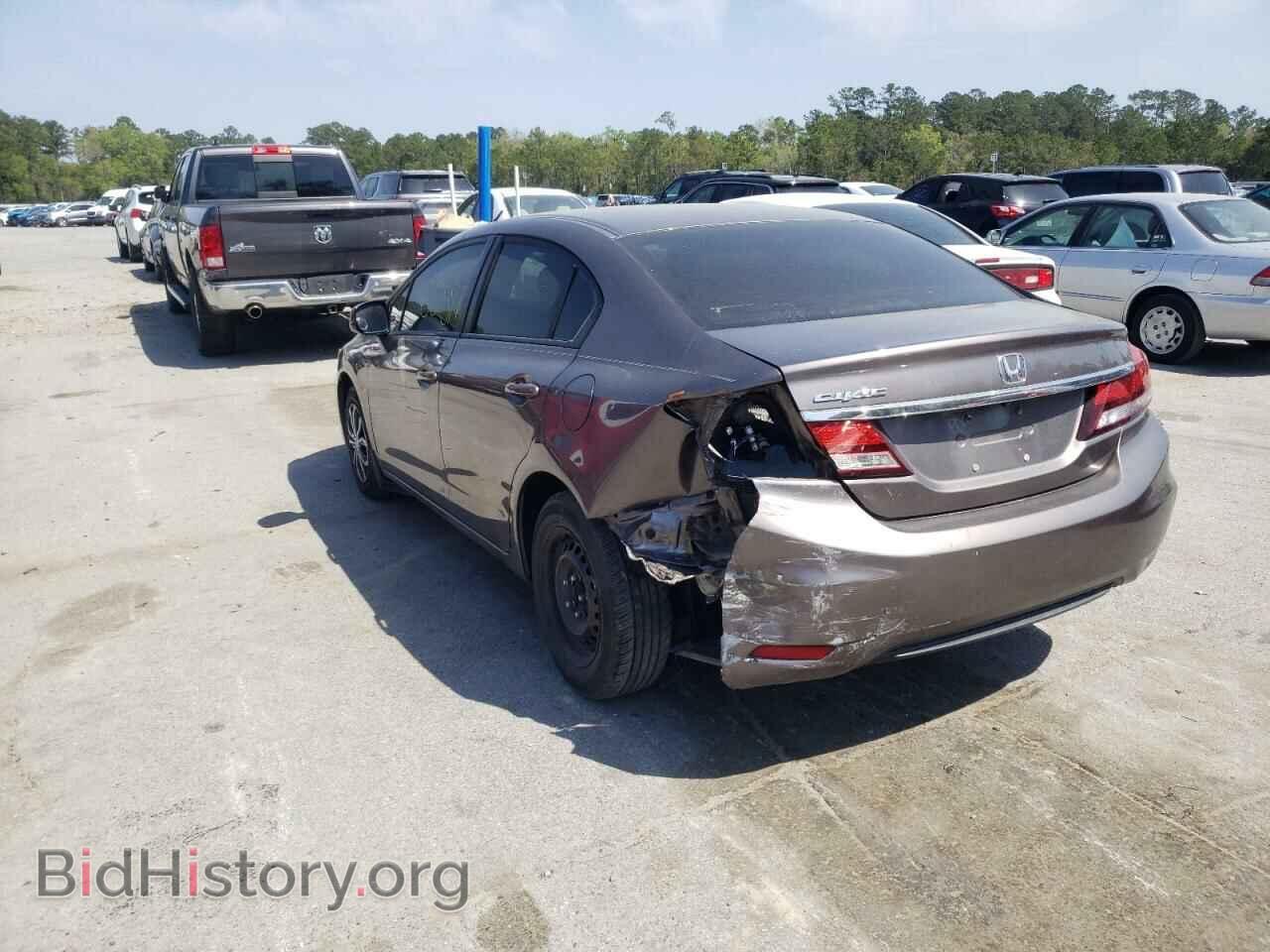 2013 HONDA CIVIC - VIN: 19XFB2F56DE020737 - Фото 3