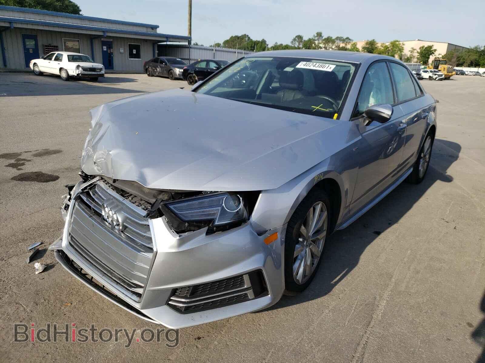 2018 AUDI A4 - VIN: WAUKMAF45JA224919 - Photo 2