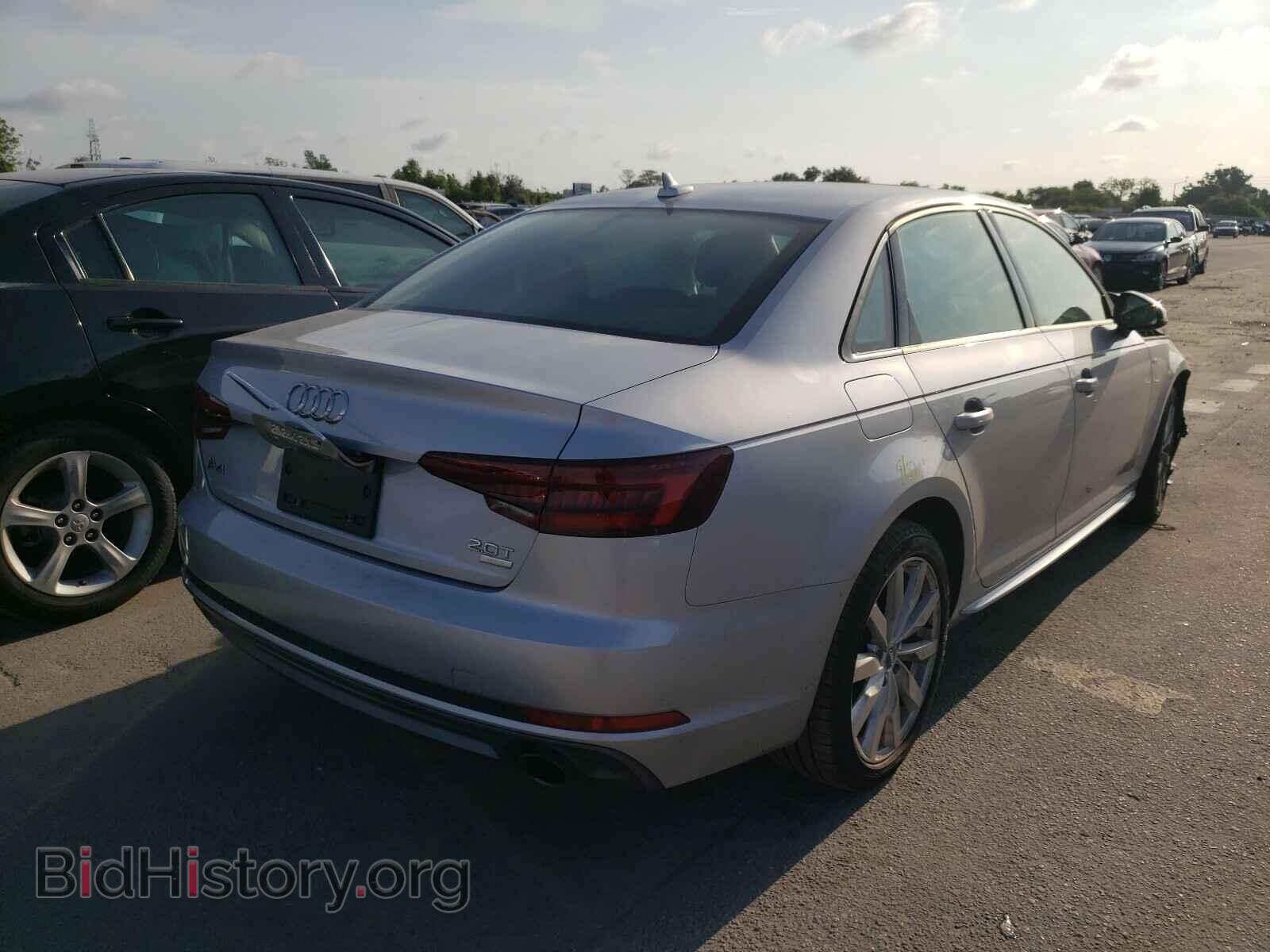 2018 AUDI A4 - VIN: WAUKMAF45JA224919 - Photo 4