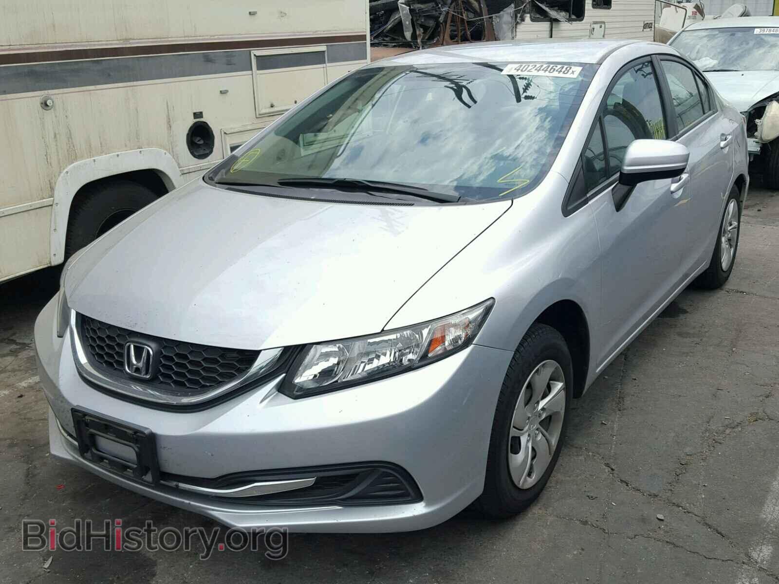 2014 HONDA CIVIC - VIN: 19XFB2F57EE244424 - Фото 2