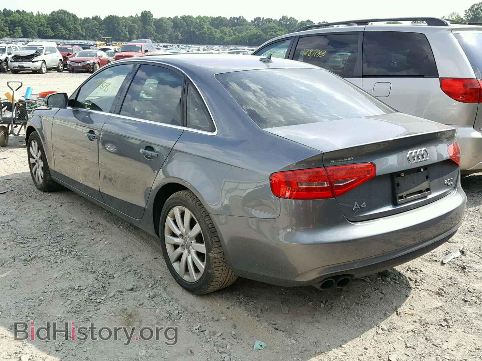 2013 AUDI A4 - VIN: WAUBFAFL7DA164647 - Фото 3