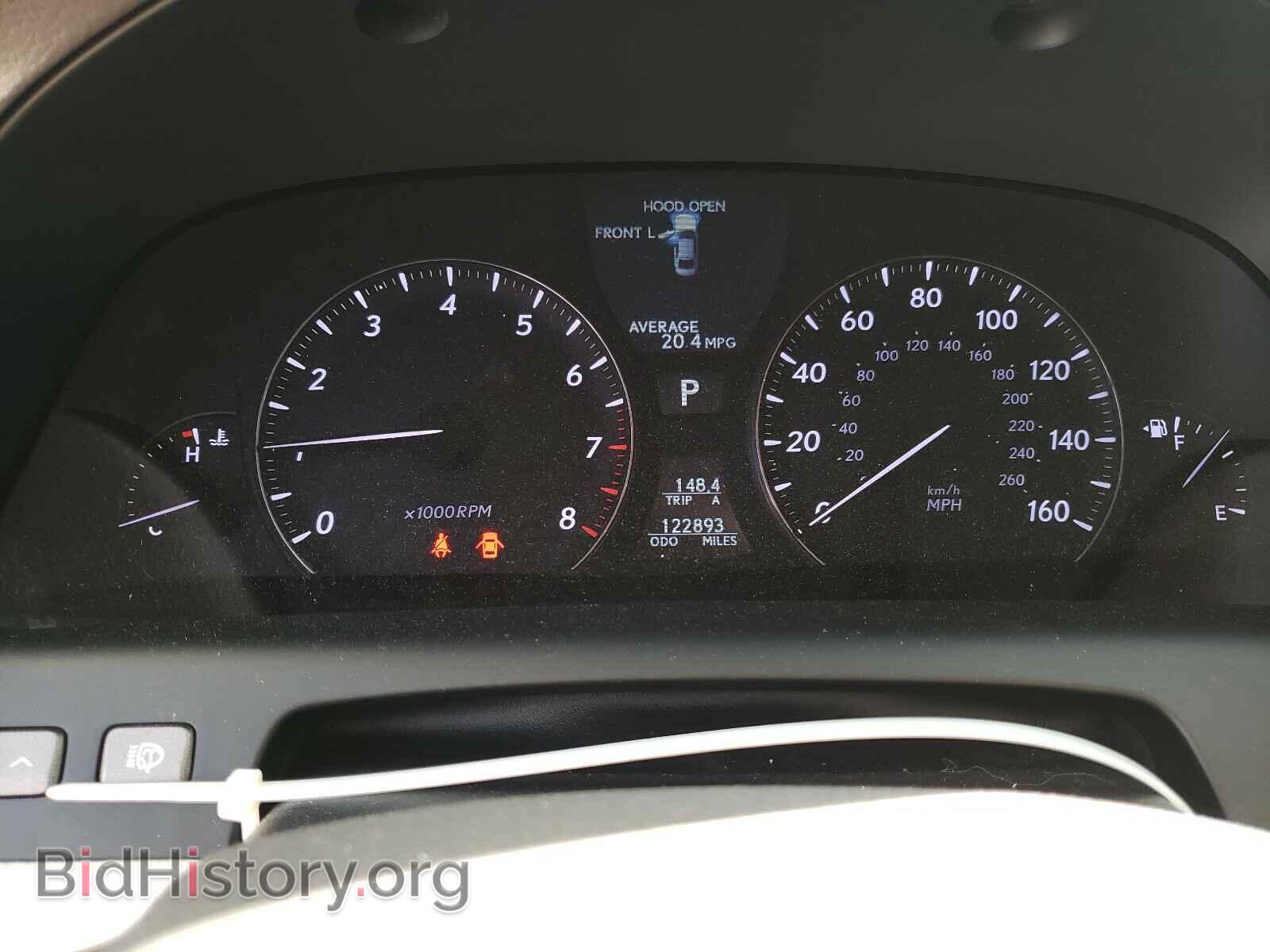 2011 LEXUS LS460 - VIN: JTHBL5EFXB5107586 - Фото 8