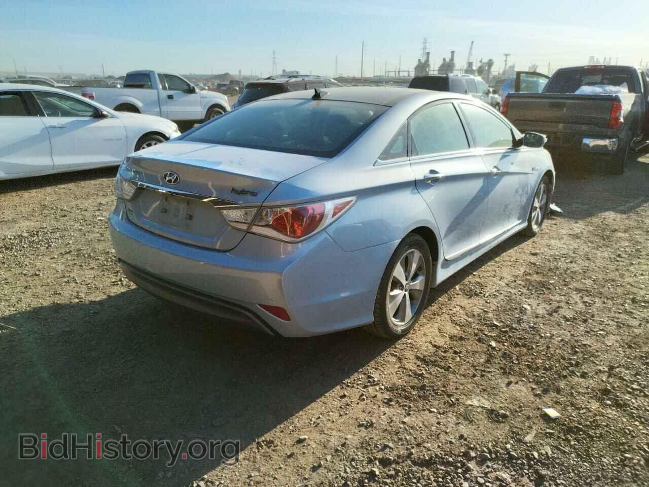 2012 HYUNDAI SONATA - VIN: KMHEC4A47CA047302 - Фото 4