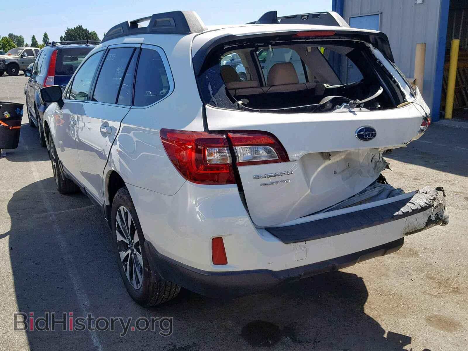 2016 SUBARU OUTBACK 2. - VIN: 4S4BSALC9G3240554 - Photo 3