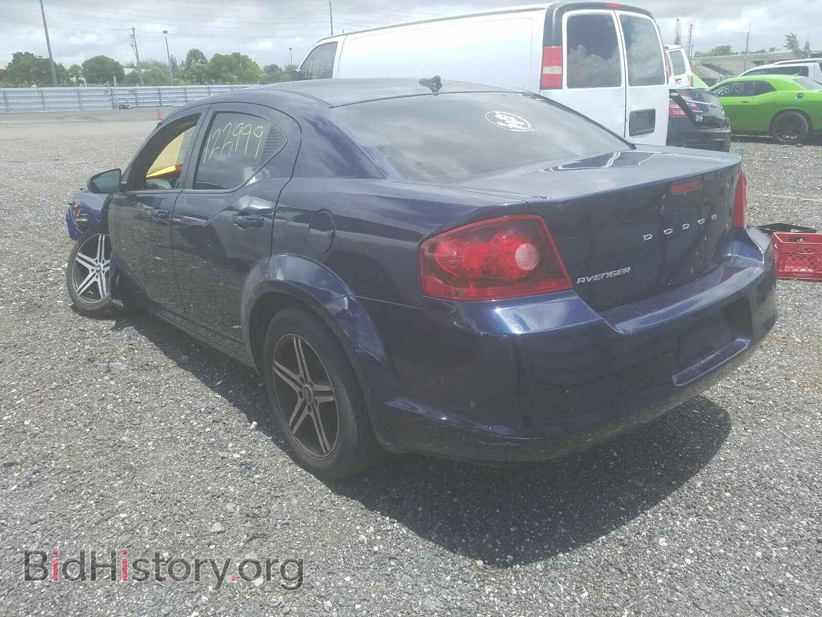 2013 DODGE AVENGER - VIN: 1C3CDZAB6DN752045 - Photo 3