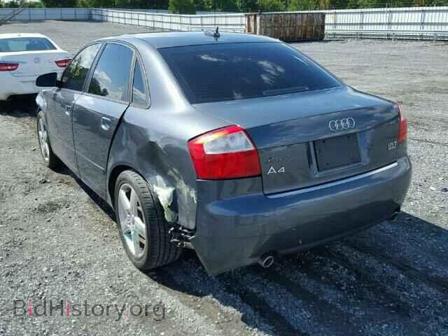 2005 AUDI A4 - VIN: WAULC68E65A017696 - Фото 3