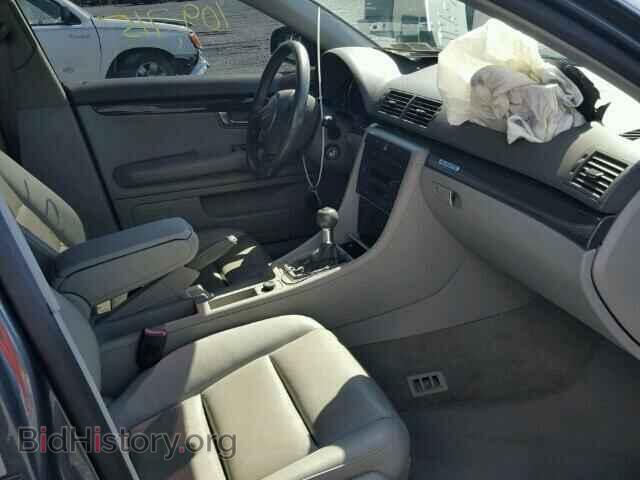 2005 AUDI A4 - VIN: WAULC68E65A017696 - Фото 5