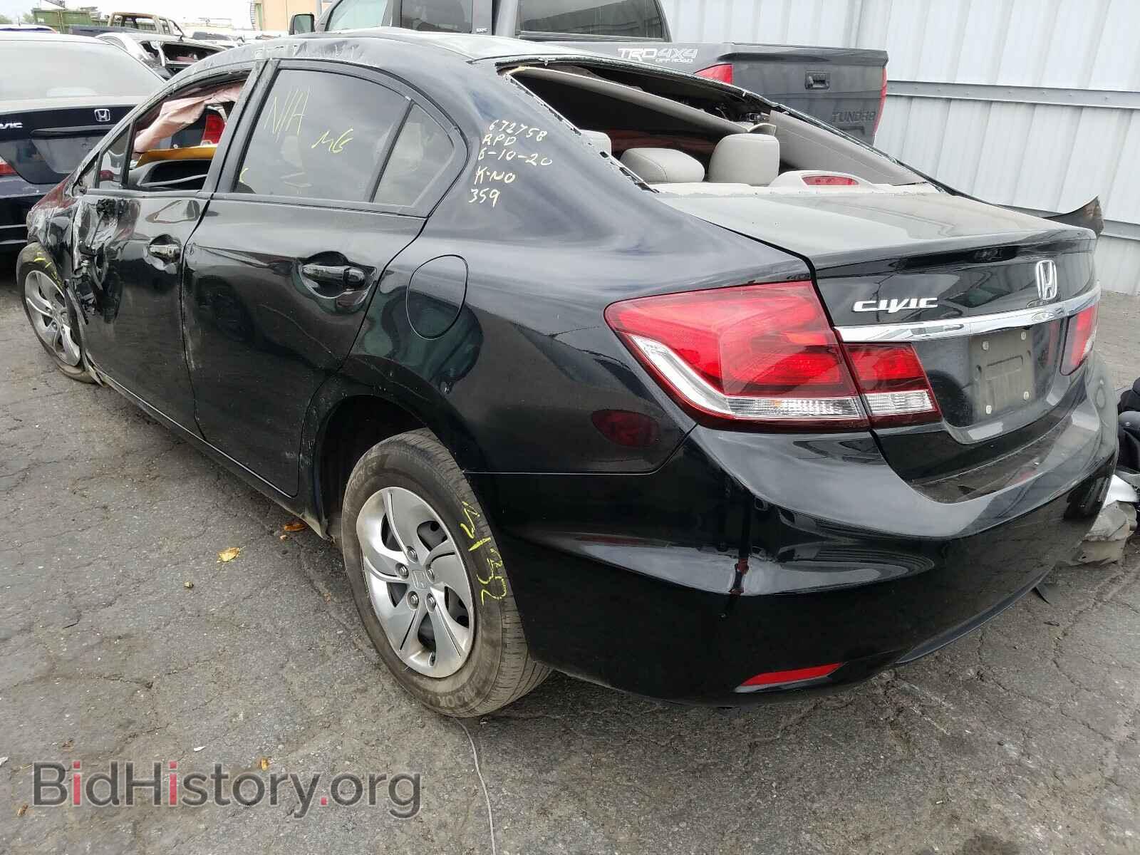 2013 HONDA CIVIC - VIN: 19XFB2F50DE278672 - Фото 3