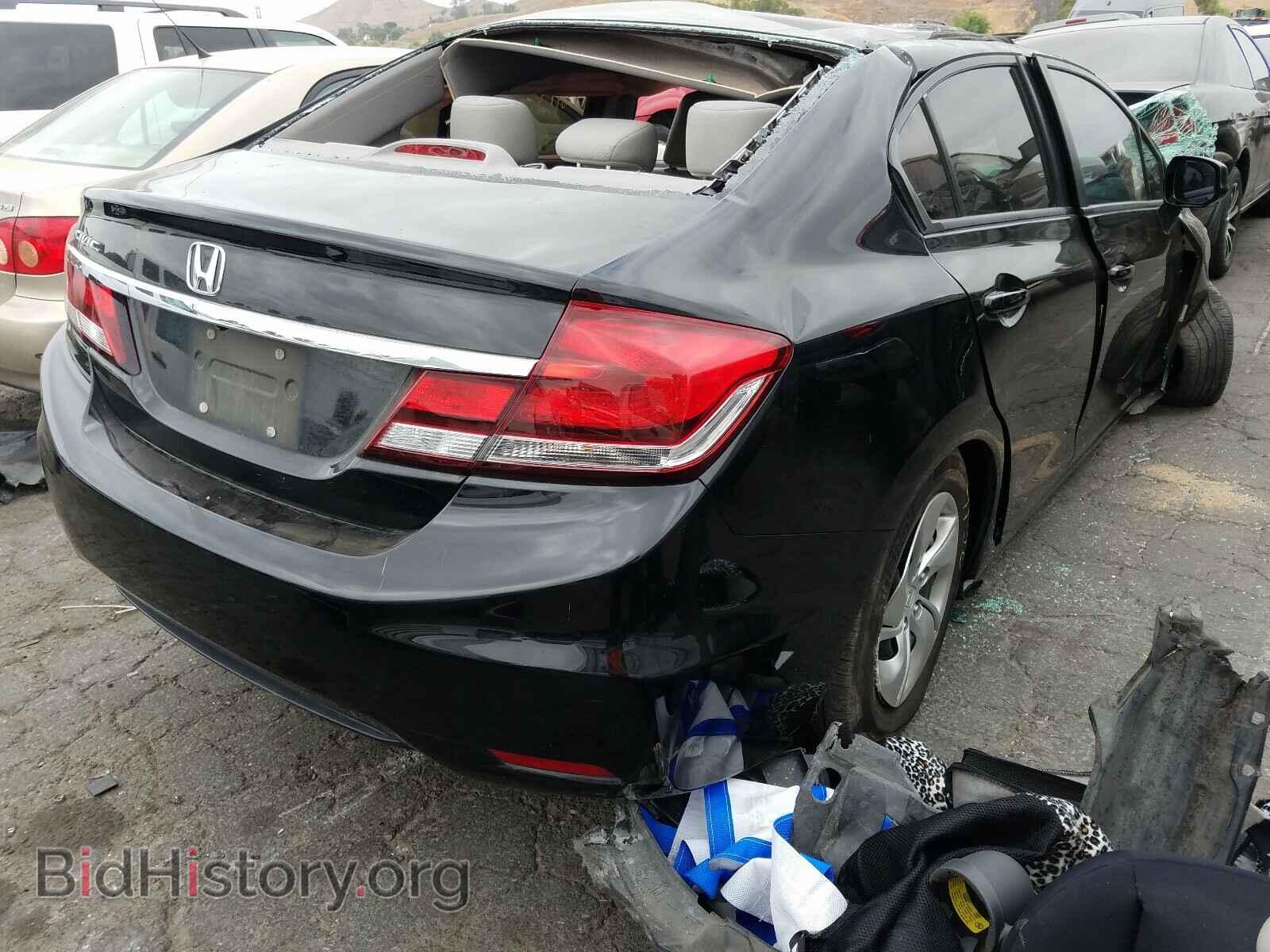 2013 HONDA CIVIC - VIN: 19XFB2F50DE278672 - Фото 4