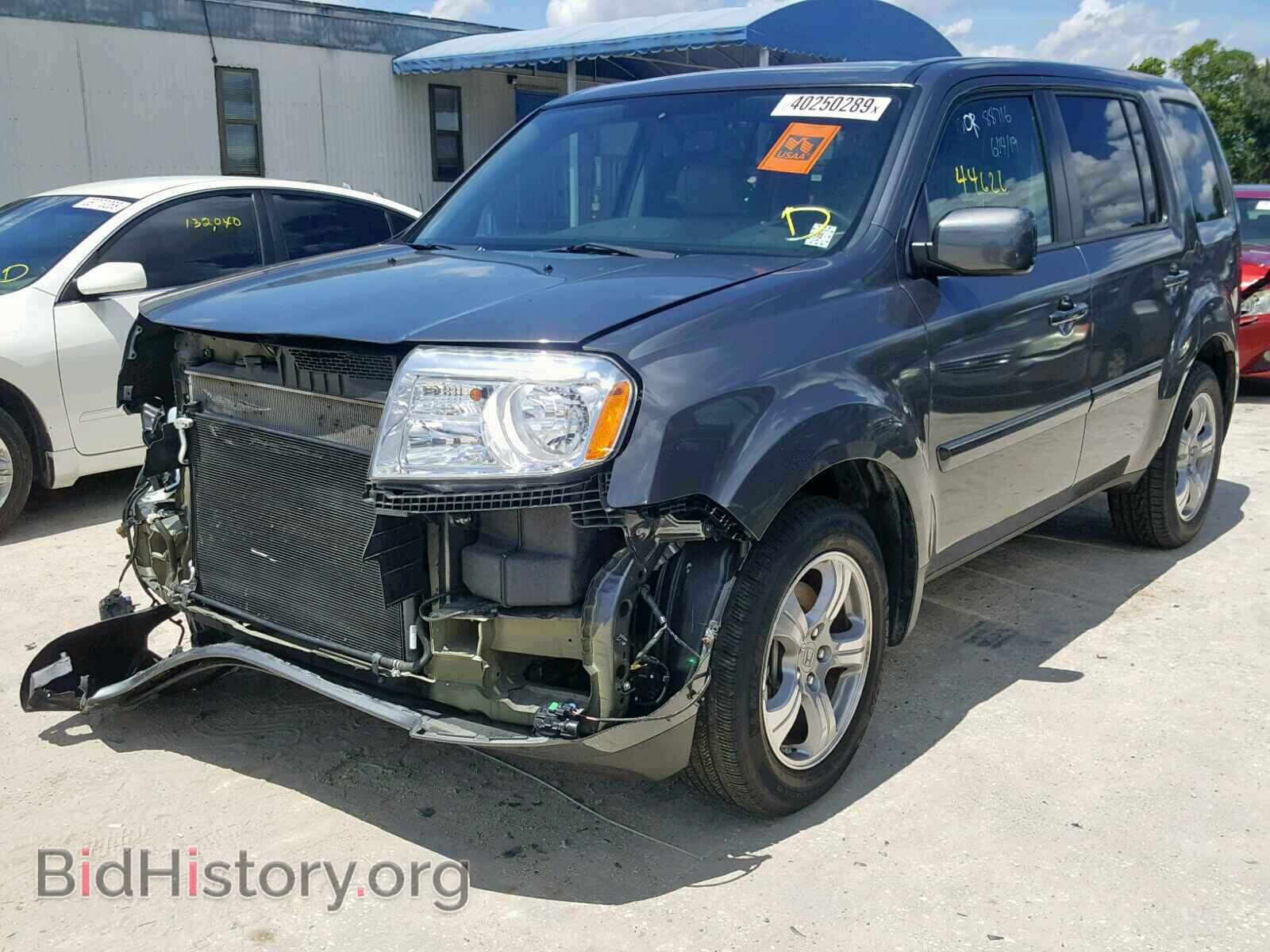 2013 HONDA PILOT EXL - VIN: 5FNYF3H5XDB002588 - Фото 2