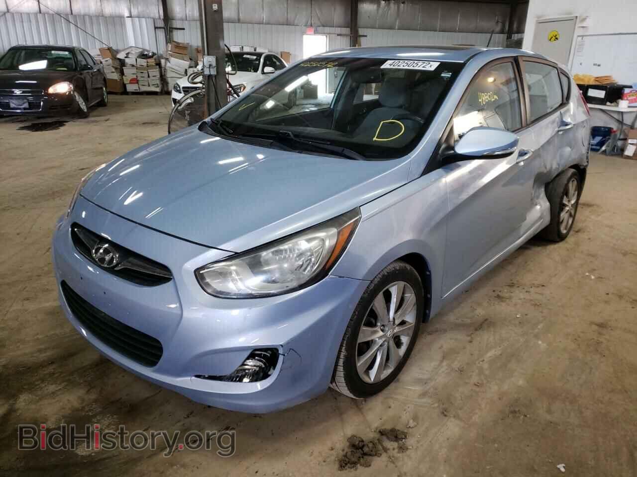 2013 HYUNDAI ACCENT - VIN: KMHCU5AE4DU092474 - Фото 2