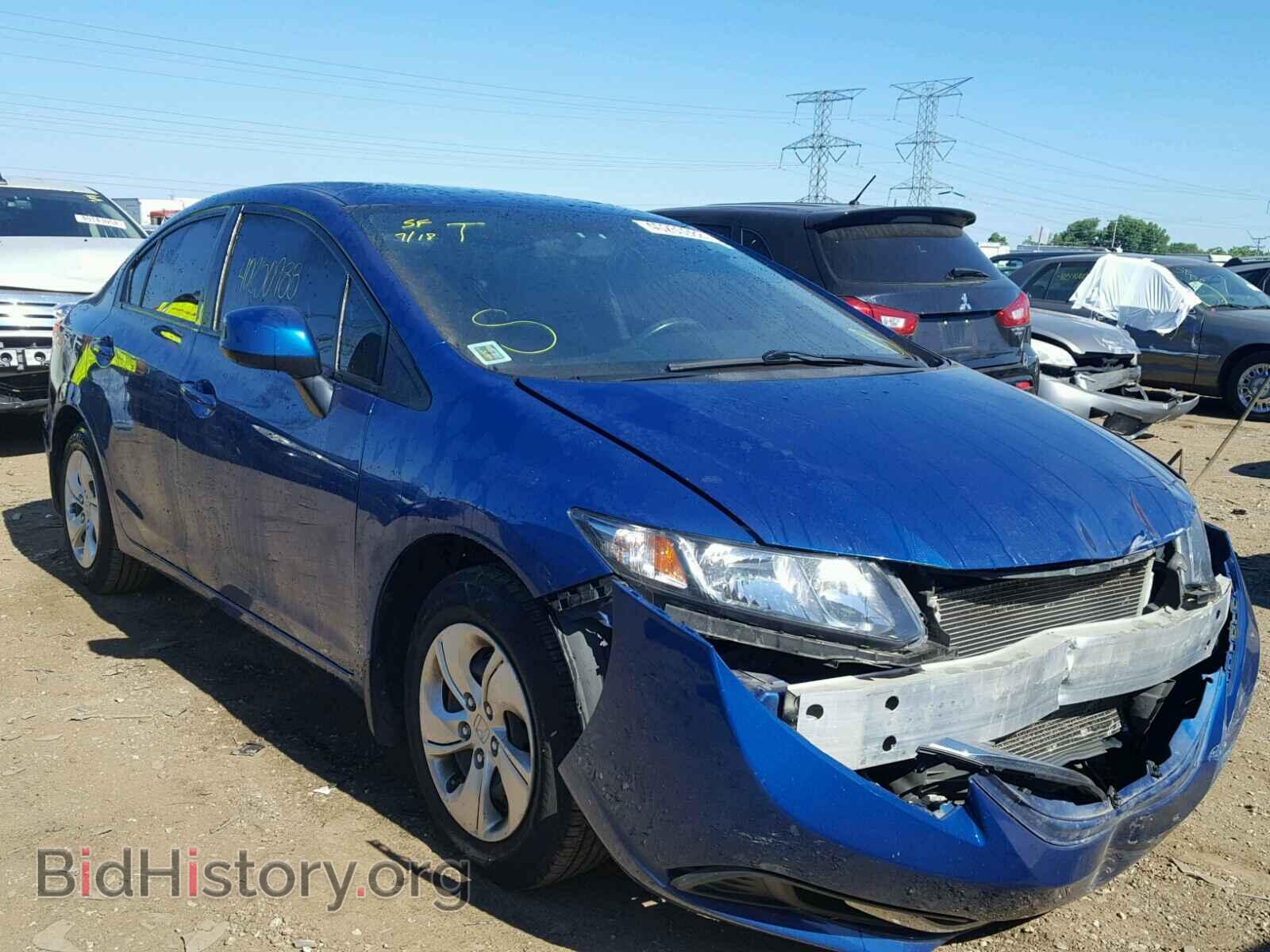 Фотография 19XFB2F57DE034890 - HONDA CIVIC LX 2013