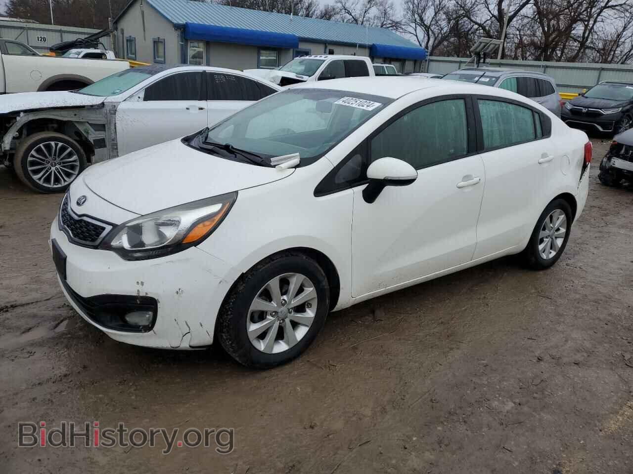 Фотография KNADN4A30F6503761 - KIA RIO 2015