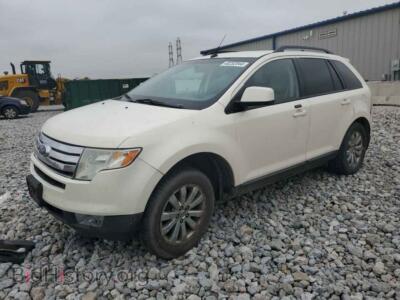 2008 Ford EDGE SEL, white — VIN 2FMDK38C28BA41893, Copart
