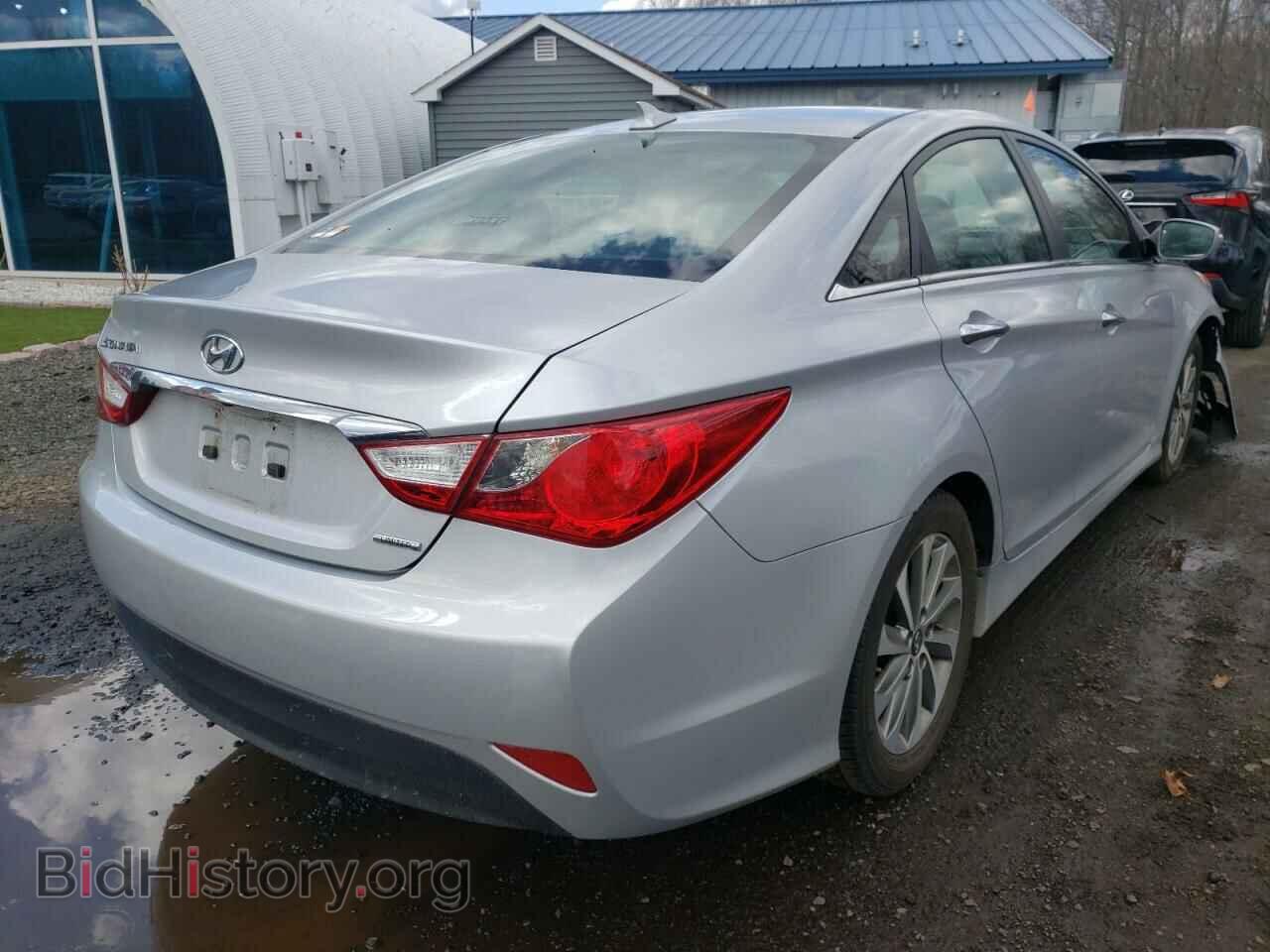 2014 HYUNDAI SONATA - VIN: 5NPEC4AC0EH902039 - Фото 4