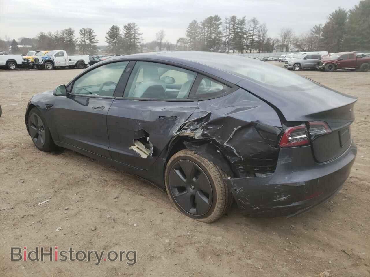 2022 TESLA MODEL 3 - VIN: 5YJ3E1EB7NF201790 - Фото 2