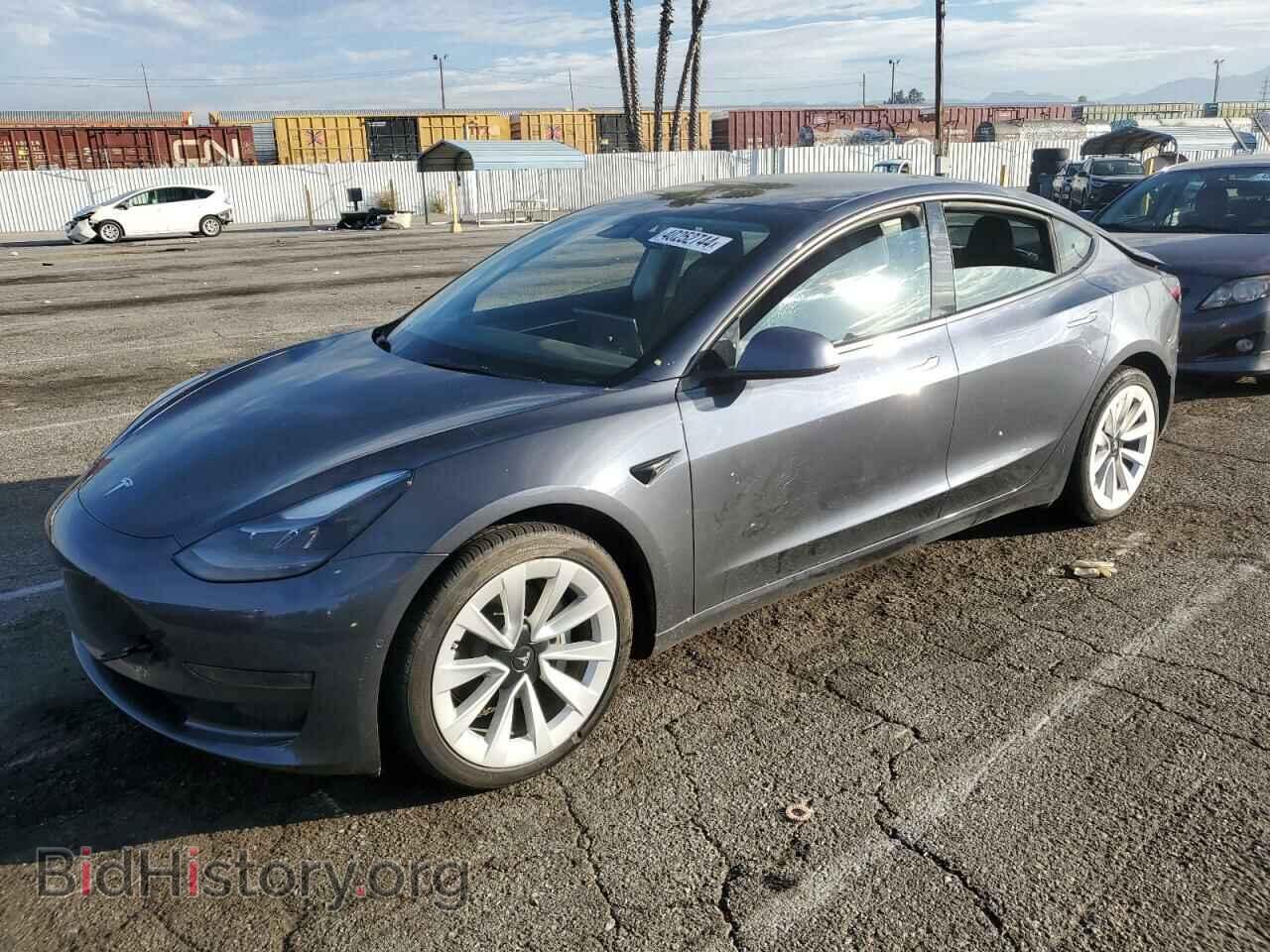 Photo 5YJ3E1EA1MF096587 - TESLA MODEL 3 2021