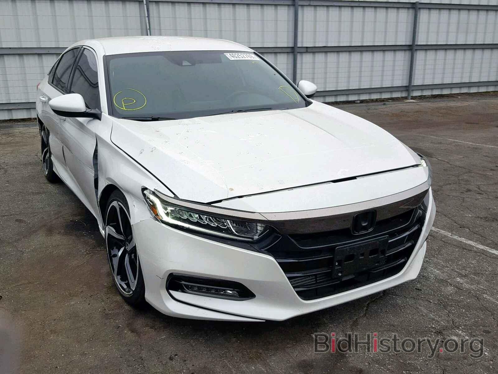 Photo 1HGCV1F3XJA235976 - HONDA ACCORD SPO 2018