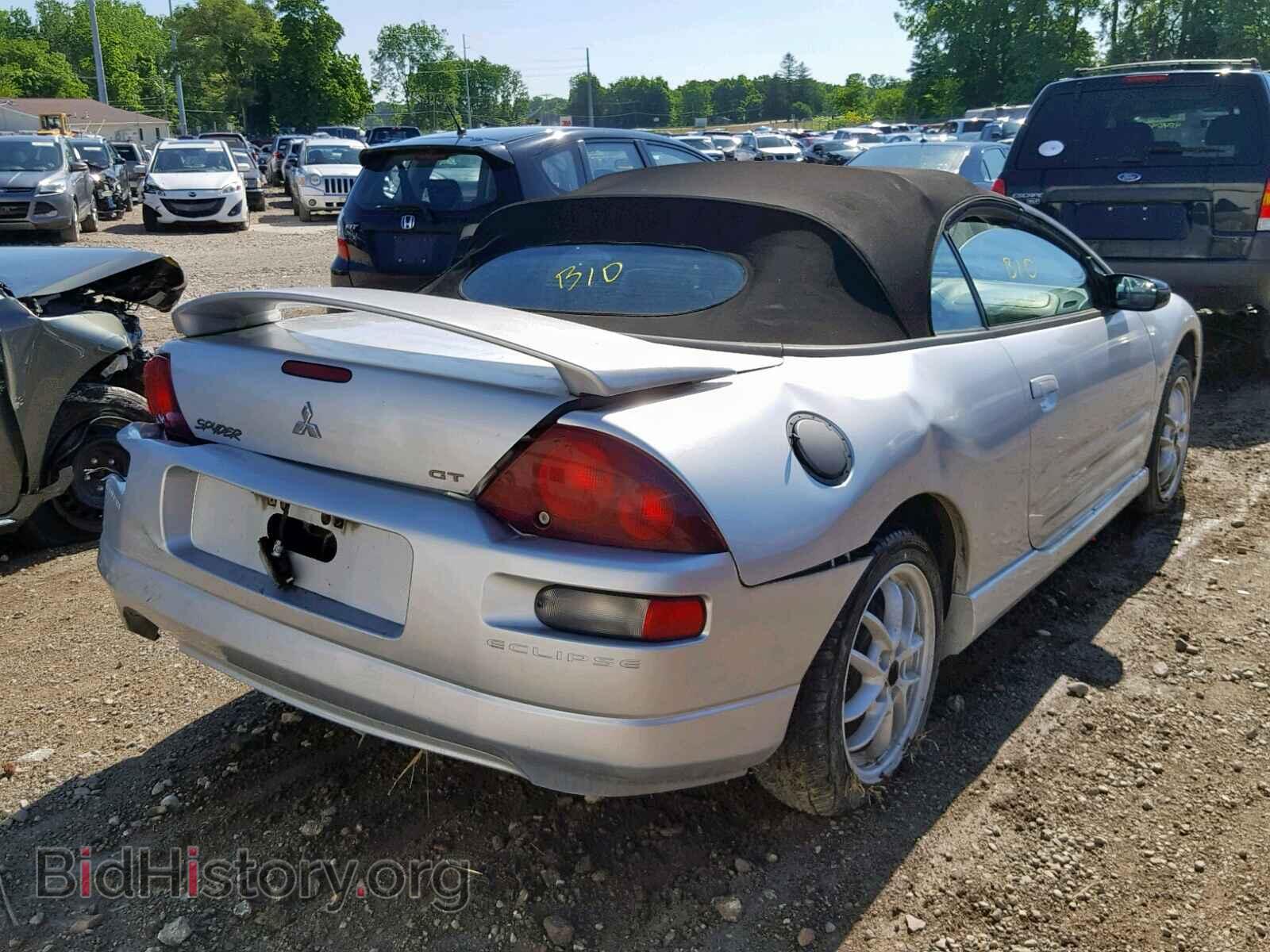 2002 MITSUBISHI ECLIPSE - VIN: 4A3AE85H12E076235 - Фото 4