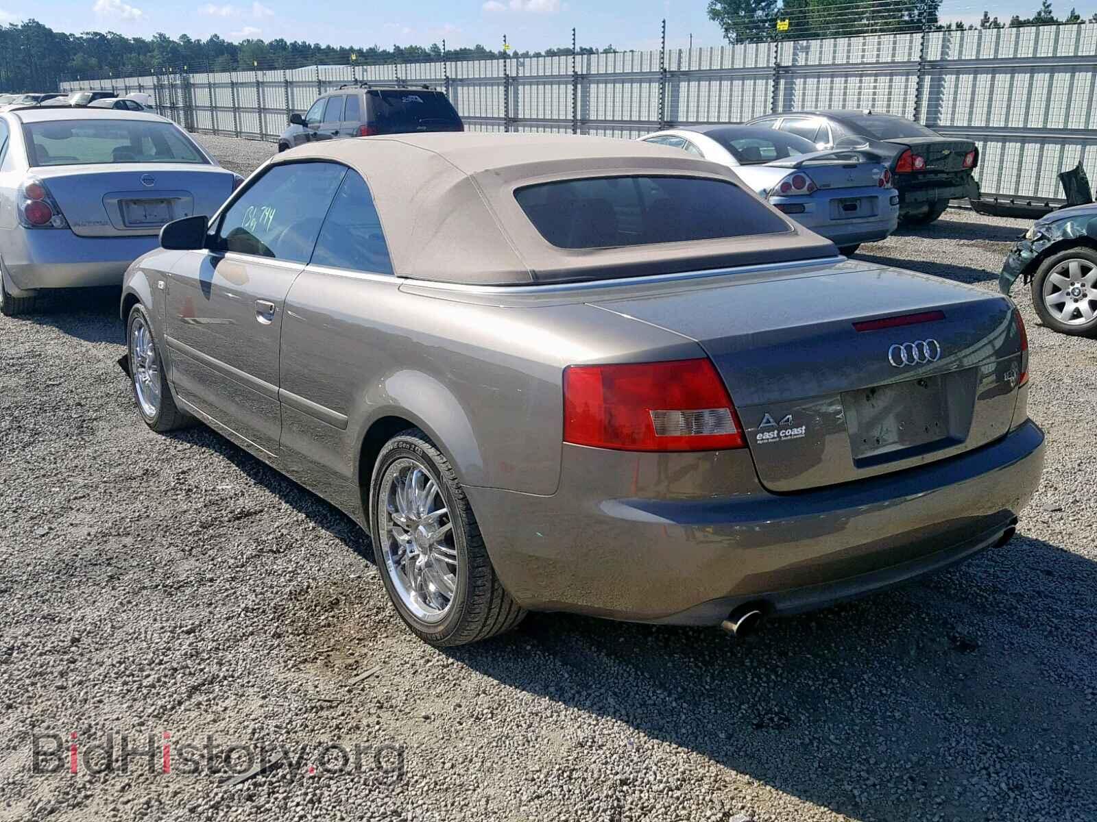 2006 AUDI A4 - VIN: WAUAC48H46K009663 - Фото 3