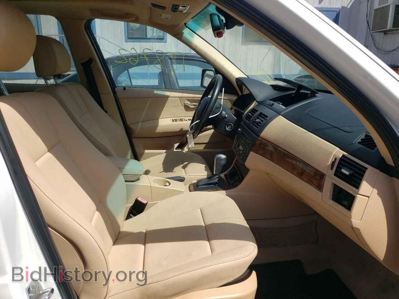 2007 BMW X3 - VIN: WBXPC93407WF26828 - Фото 5