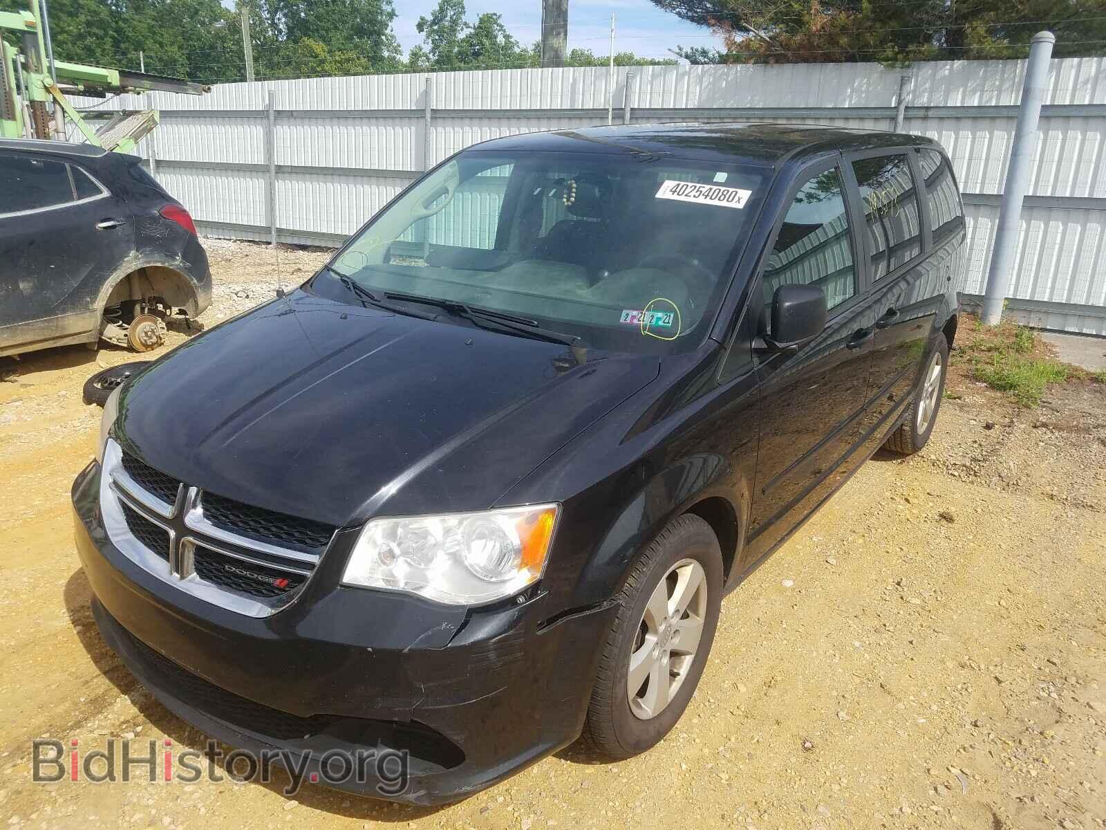 2013 DODGE CARAVAN - VIN: 2C4RDGBG5DR599861 - Фото 2