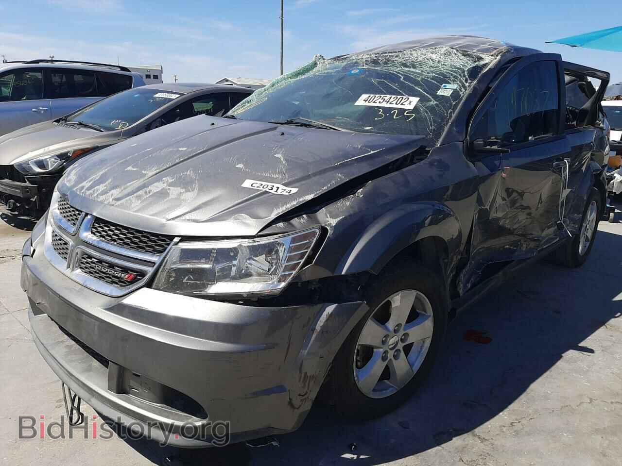 2013 DODGE JOURNEY - VIN: 3C4PDCAB5DT558407 - Фото 2