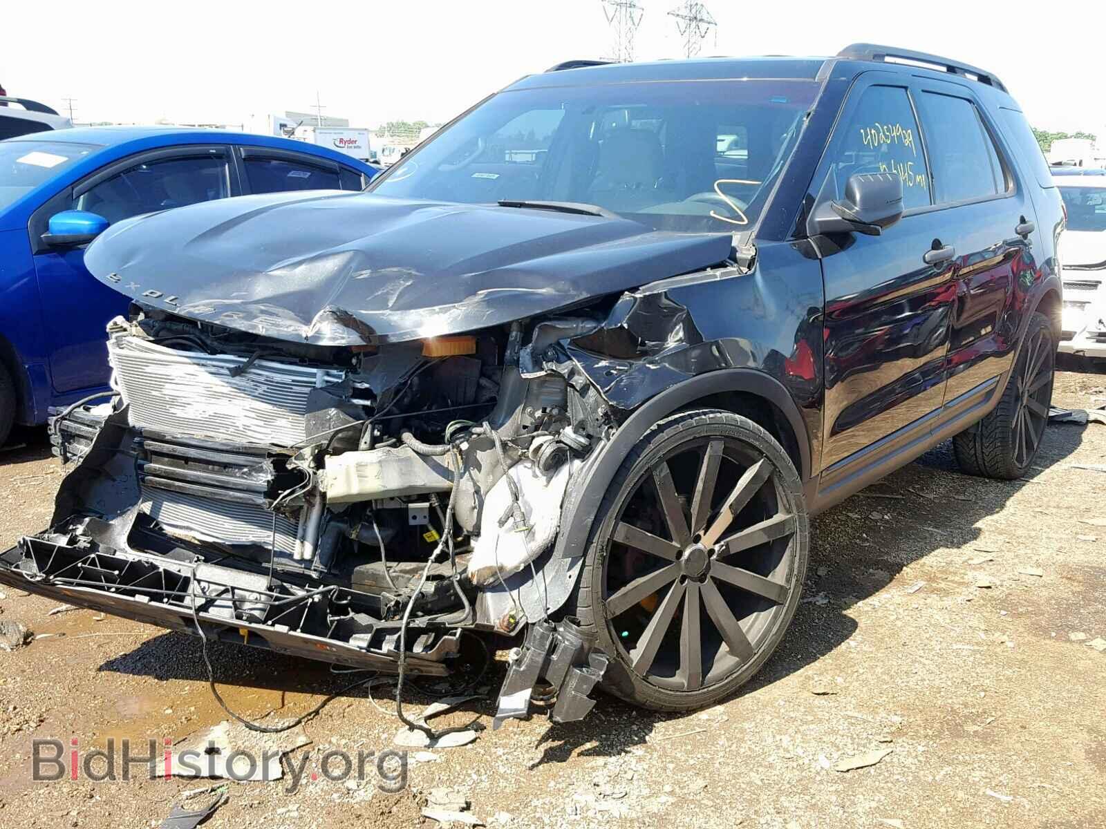 2013 FORD EXPLORER - VIN: 1FM5K7B86DGA58828 - Фото 2