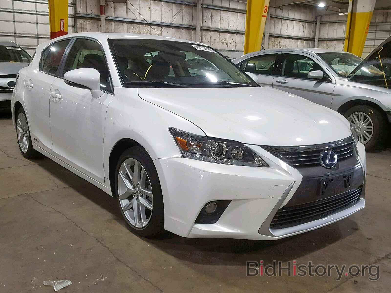 Photo JTHKD5BH1E2174781 - LEXUS CT 200 2014