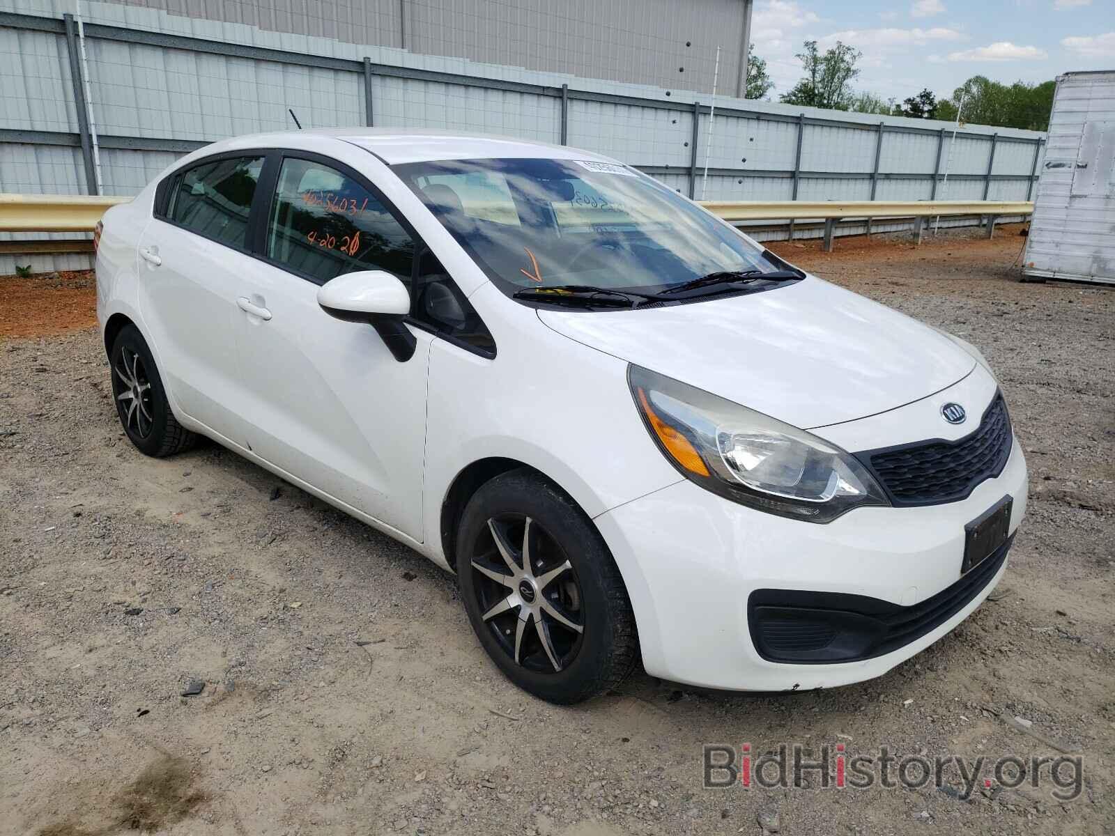 Photo KNADM4A35C6072882 - KIA RIO 2012