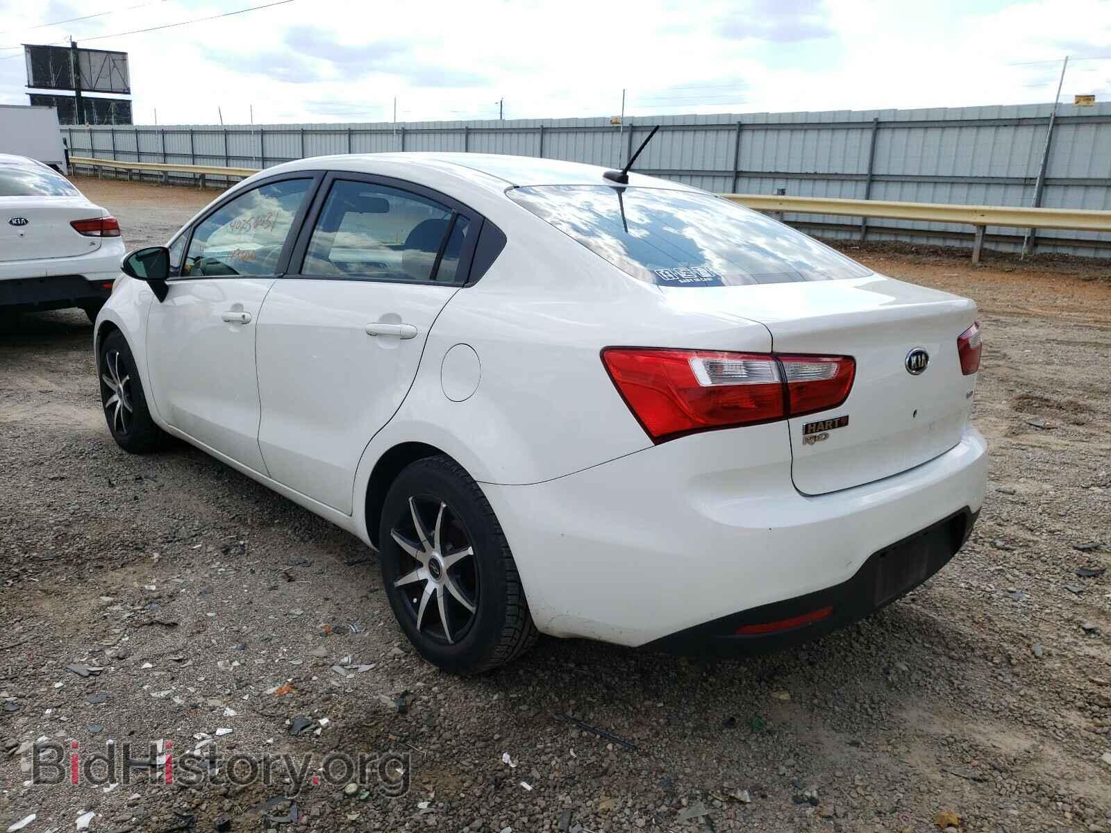2012 KIA RIO - VIN: KNADM4A35C6072882 - Фото 3