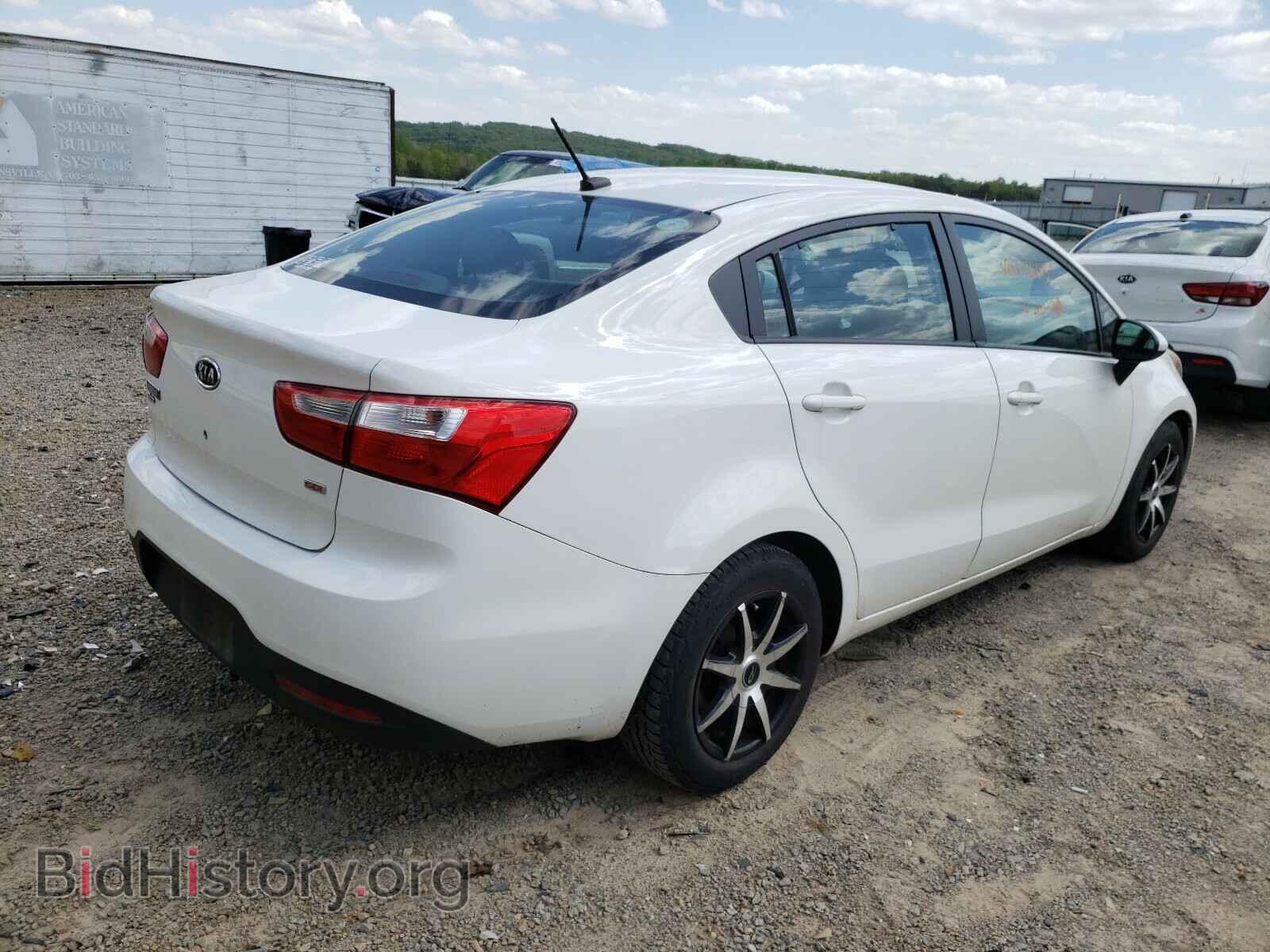 2012 KIA RIO - VIN: KNADM4A35C6072882 - Фото 4