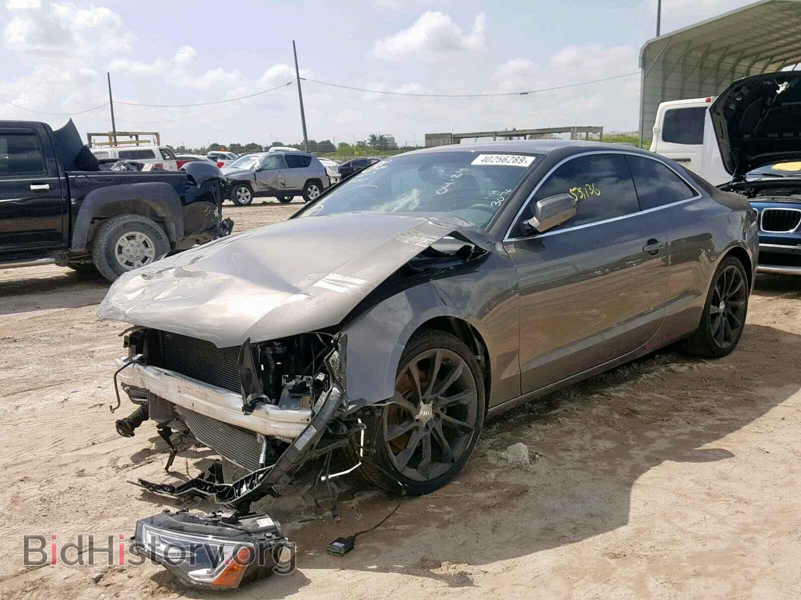 2014 AUDI A5 PREMIUM - VIN: WAULFAFR0EA013076 - Фото 2