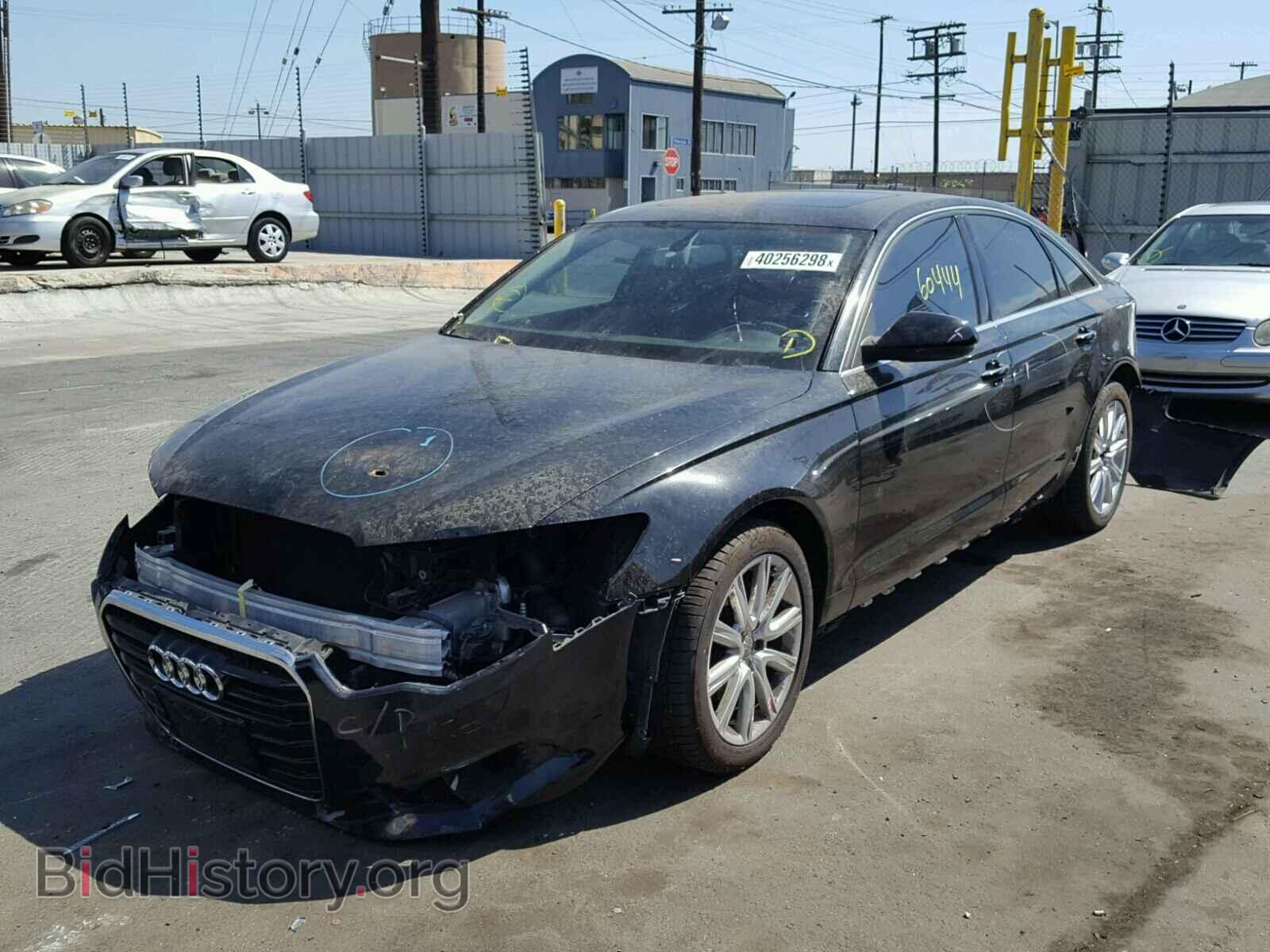 2013 AUDI A6 - VIN: WAUDFAFC8DN140262 - Фото 2